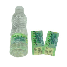Etiqueta de manga retráctil de plástico PVC para botellas de agua mineral